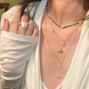 Handmade Custom Necklace, 14K Gold-Filled, Sterling Silver, Stainless Steel